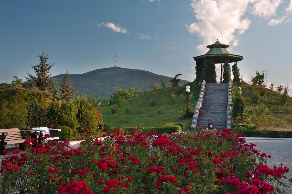 Sanatory Mashuk Aqua-Term Hotel Pyatigorsk Bagian luar foto